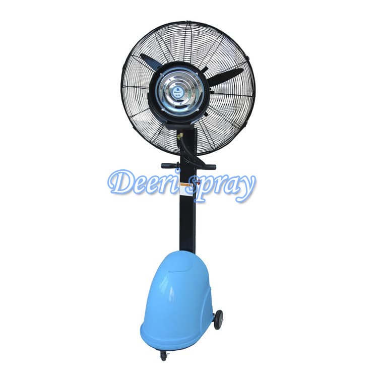 high quality pedestal spraying fan for indoor outdoor